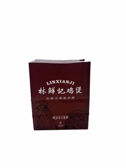 Manufacturers Wholesale Disposable Food Grade Packing Bag Custom Sos Brown Kraft Paper Bags Without Handle