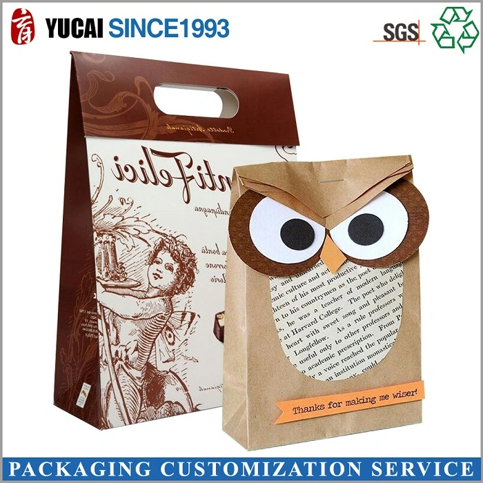 Die-Cut Handle Bag Paper Gift Box Candy Paper Bag